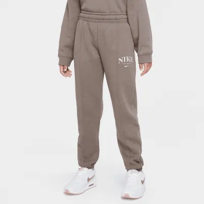 Nike Sportswear Junior Girls’ Trend Fleece Pants / Olive Grey