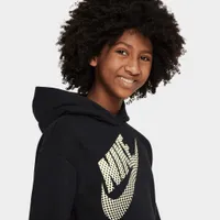 Nike Sportswear Junior Girls’ Oversized Pullover Hoodie / Black