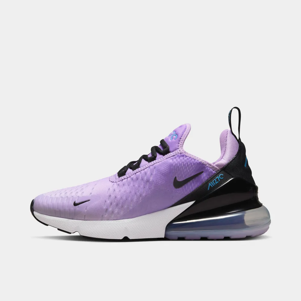 Nike Women's Air Max 270 Lilac / Black - University Blue