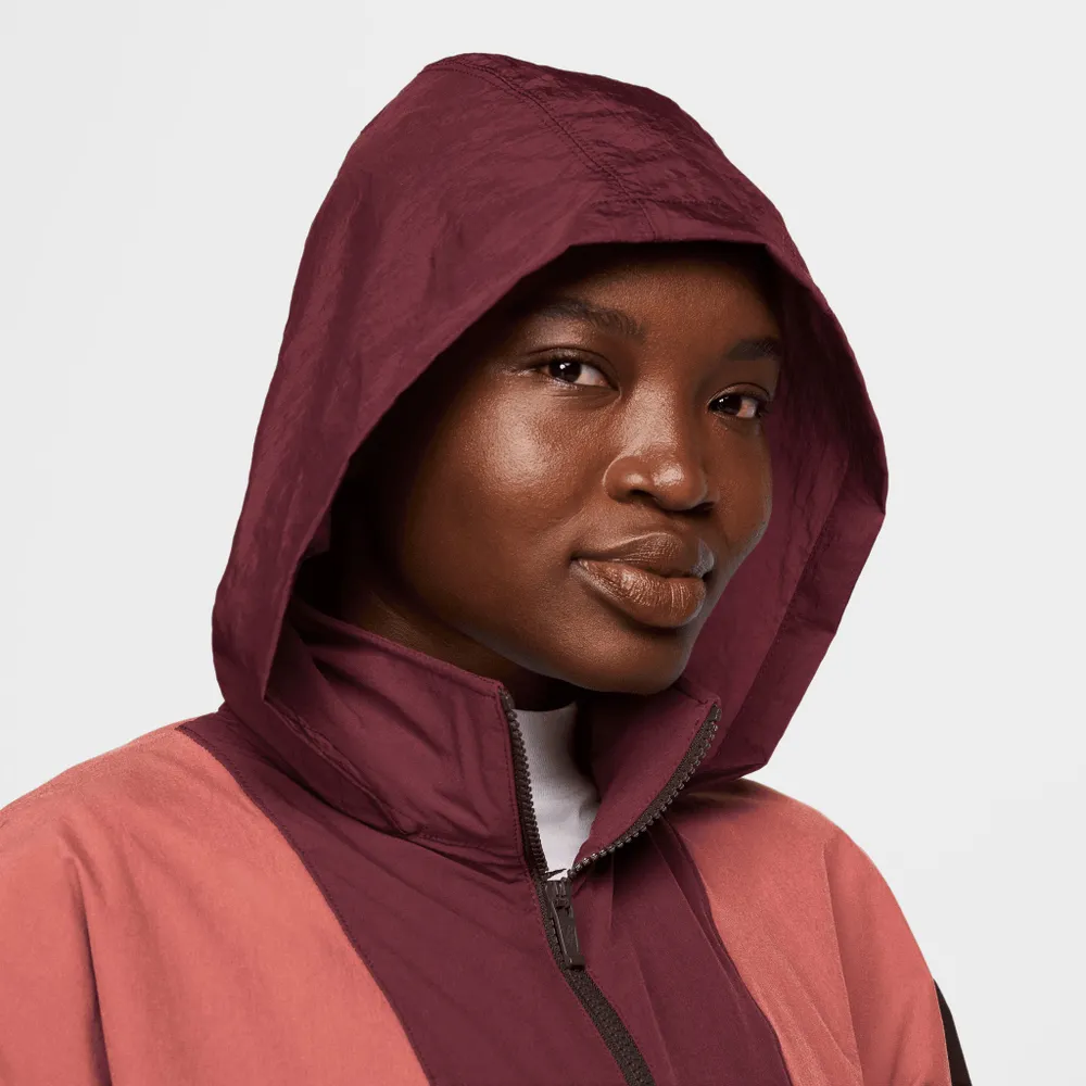 Nike Sportswear Junior Girls' Windrunner Jacket Pink Foam / Dark Beetroot -  White