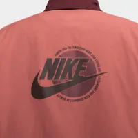 Nike Sportswear Revolution Women's Sports Utility Half-Zip Jacket Dark Beetroot / Brown Basalt - Canyon Rust