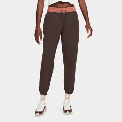 Nike Sportswear Women’s Woven Sports Utility Cargo Pants Brown Basalt / Canyon Rust