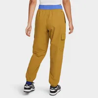 Nike Sportswear Women’s Woven Sports Utility Cargo Pants Golden Moss / Medium Blue