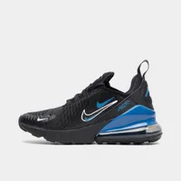 Nike Air Max 270 GS Black / Dark Marina Blue - White