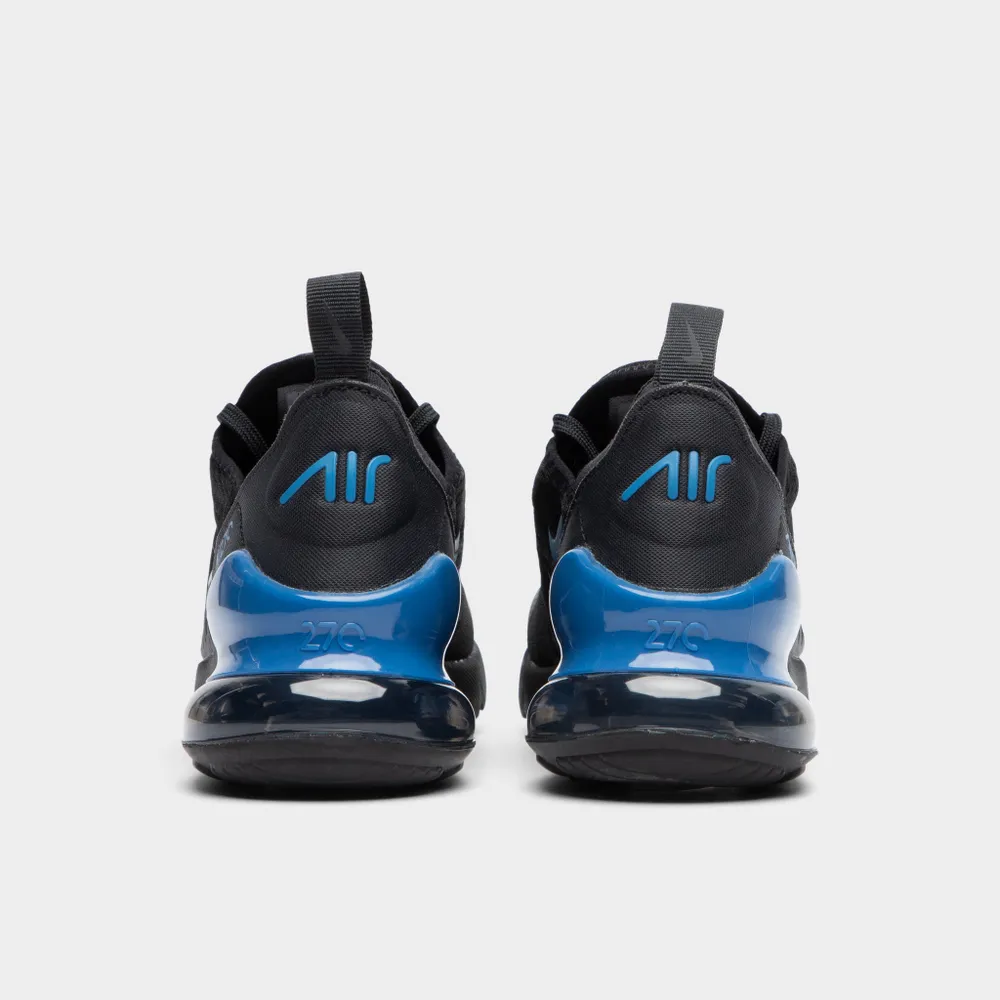 Nike Air Max 270 GS Black / Dark Marina Blue - White