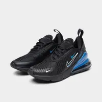 Nike Air Max 270 GS Black / Dark Marina Blue - White