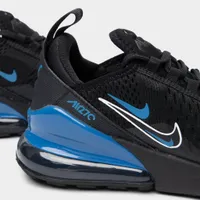 Nike Air Max 270 GS Black / Dark Marina Blue - White