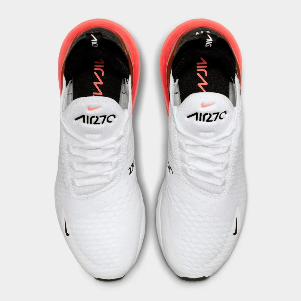 Nike Air Max 270 White / Black - Hot Punch