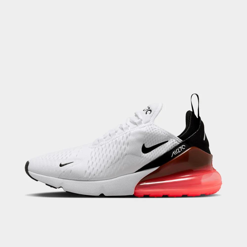 Nike Air Max 270 White / Black - Hot Punch