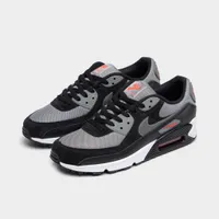 Nike Air Max 90 Black / Flat Pewter - Picante Red