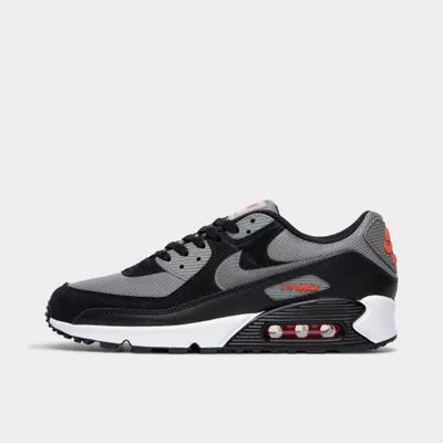 Nike Air Max 90 Black / Flat Pewter - Picante Red