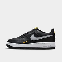 Nike Air Force 1 GS Black / Wolf Grey - University Gold