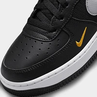Nike Air Force 1 GS Black / Wolf Grey - University Gold