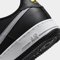 Nike Air Force 1 GS Black / Wolf Grey - University Gold