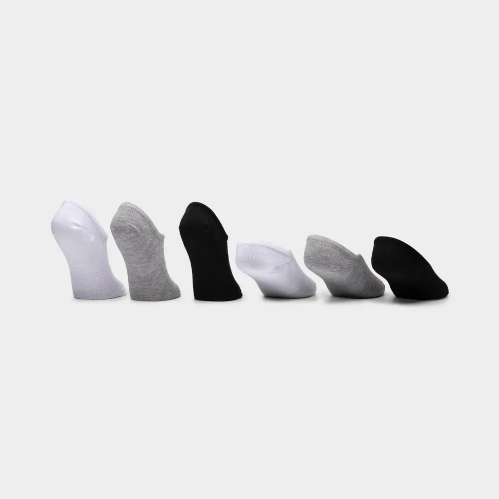 adidas Originals Women’s Classic Superlite Super-No-Show Socks (6 Pack) / Grey