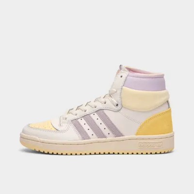 adidas Originals Women’s Top Ten RB Cloud White / Almost Yellow - Purple Tint