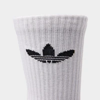 adidas CusTre Crew Sock White / Black