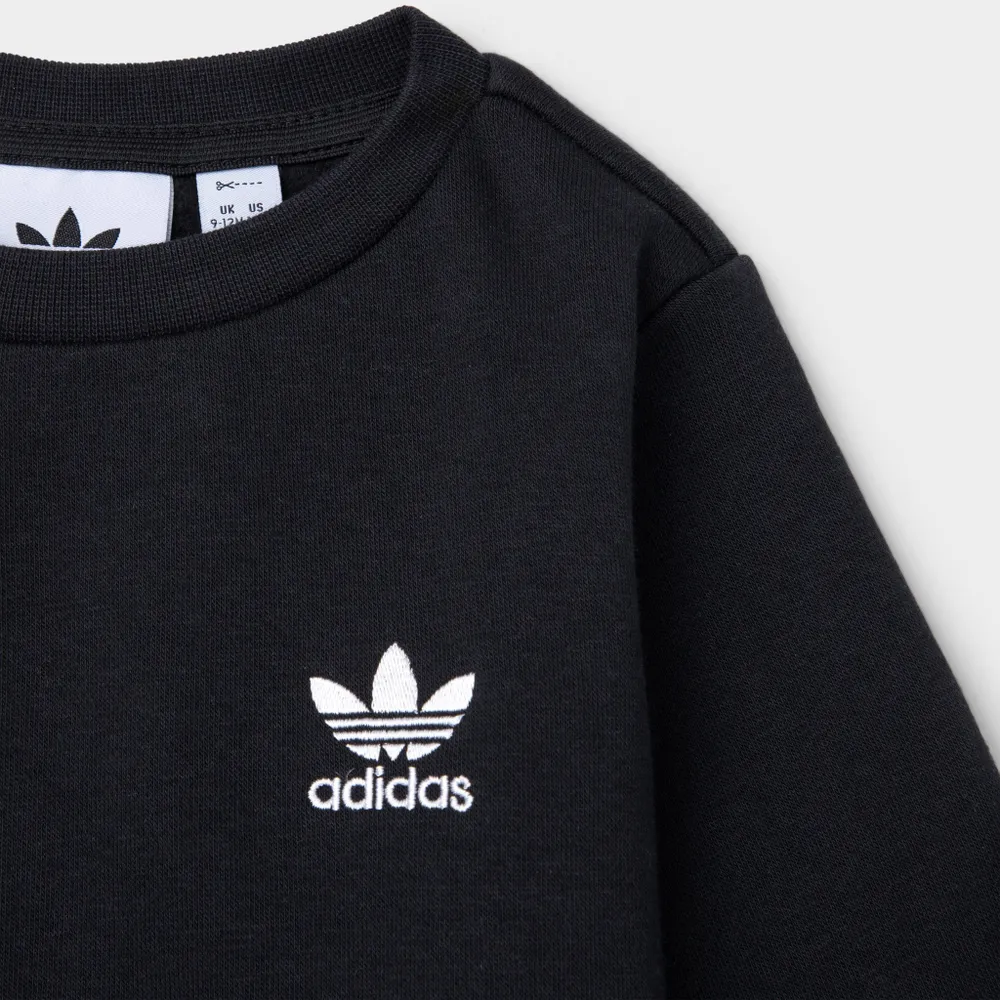 adidas Originals Infants’ Adicolor Crew Set / Black