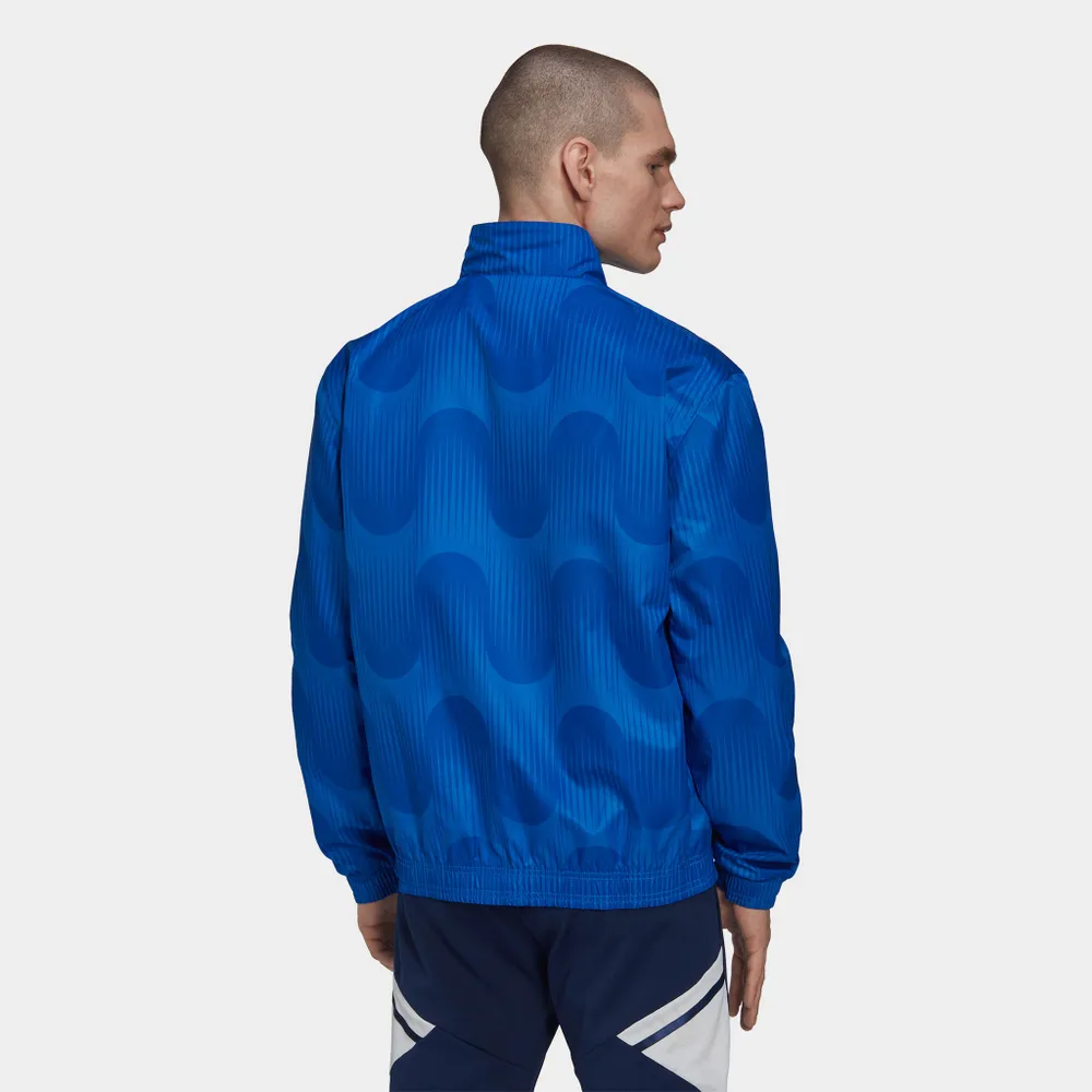 adidas Spain Reversible Anthem Jacket Team Power Red 2 / Navy Blue