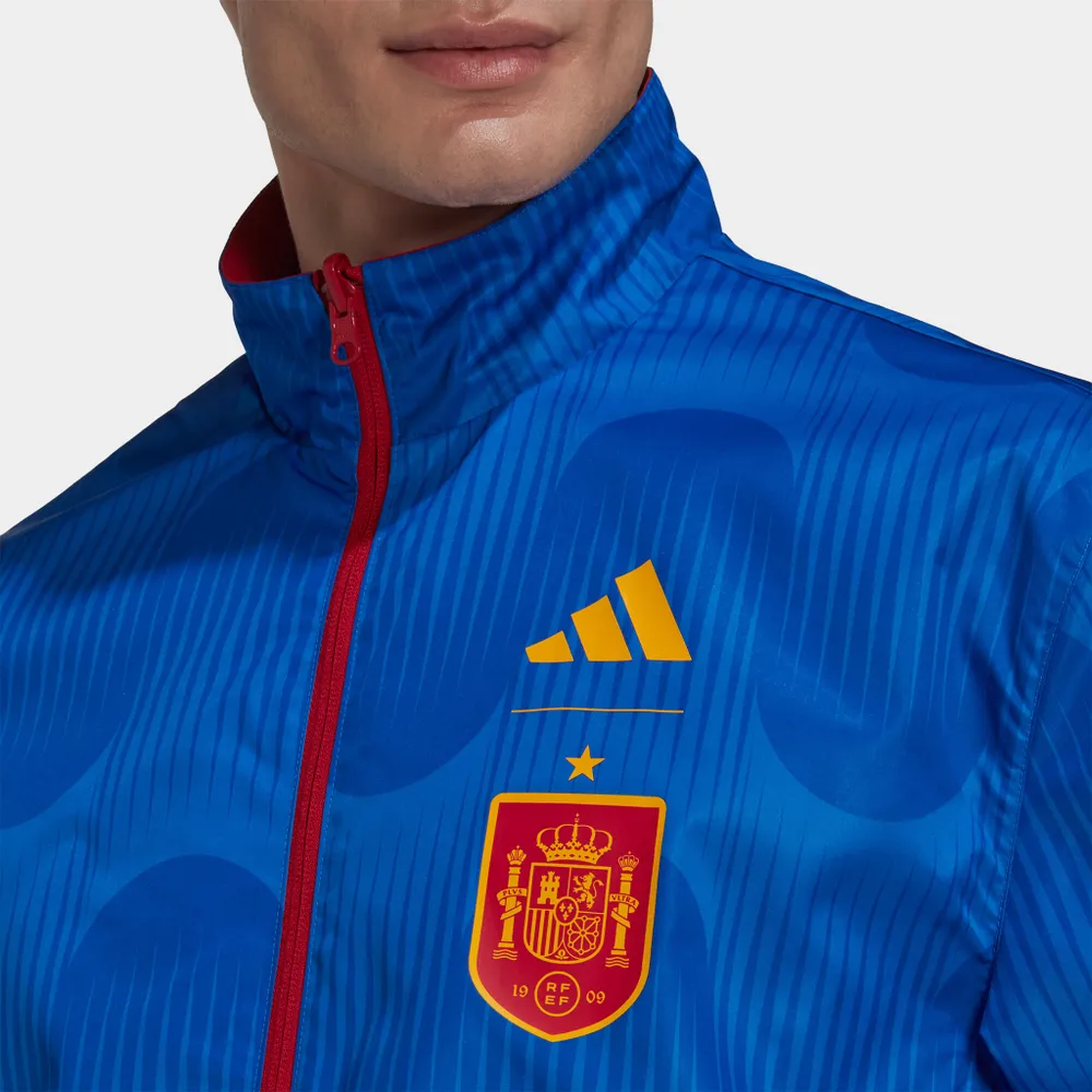 adidas Spain Reversible Anthem Jacket Team Power Red 2 / Navy Blue