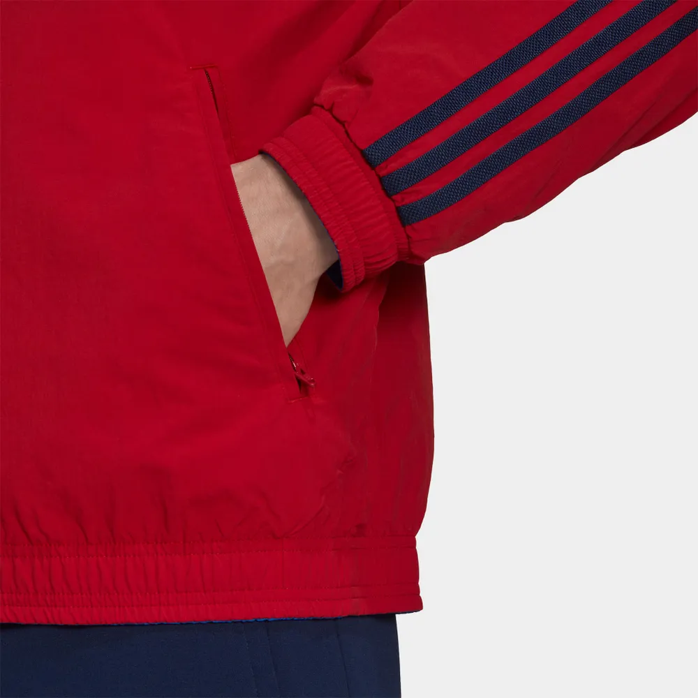 adidas Spain Reversible Anthem Jacket Team Power Red 2 / Navy Blue