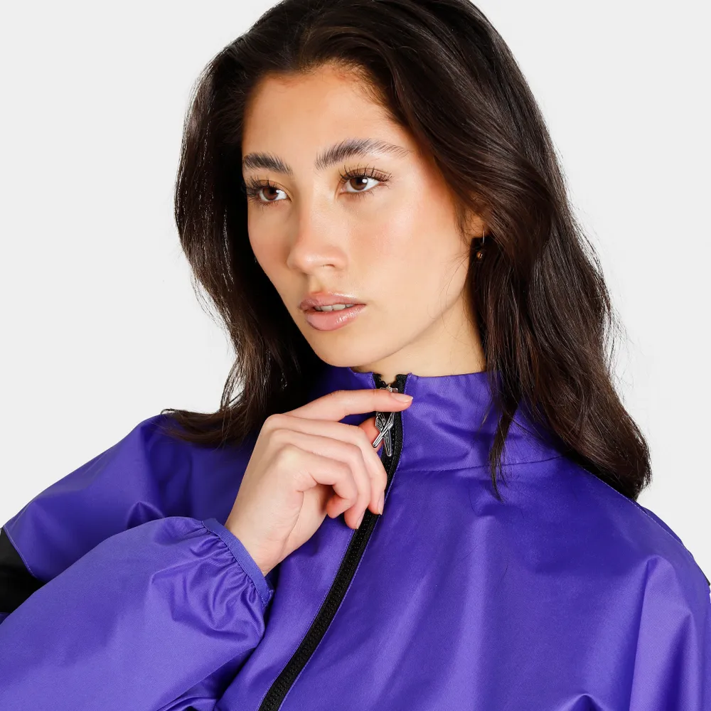 Reebok x Cardi B Women’s Woven Crop Jacket / Ultima Purple