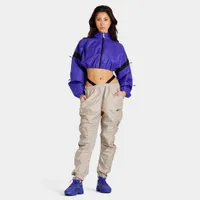Reebok x Cardi B Women’s Woven Crop Jacket / Ultima Purple