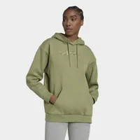 adidas Women's Boyfriend OH Crew Sweatshirt / Tent Green