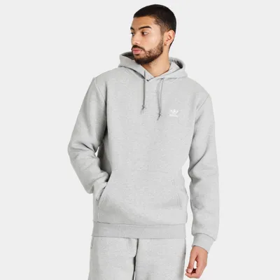 adidas Originals Trefoil Essentials Pullover Hoodie / Medium Grey Heather