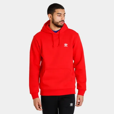 adidas Originals Trefoil Essentials Pullover Hoodie / Better Scarlet