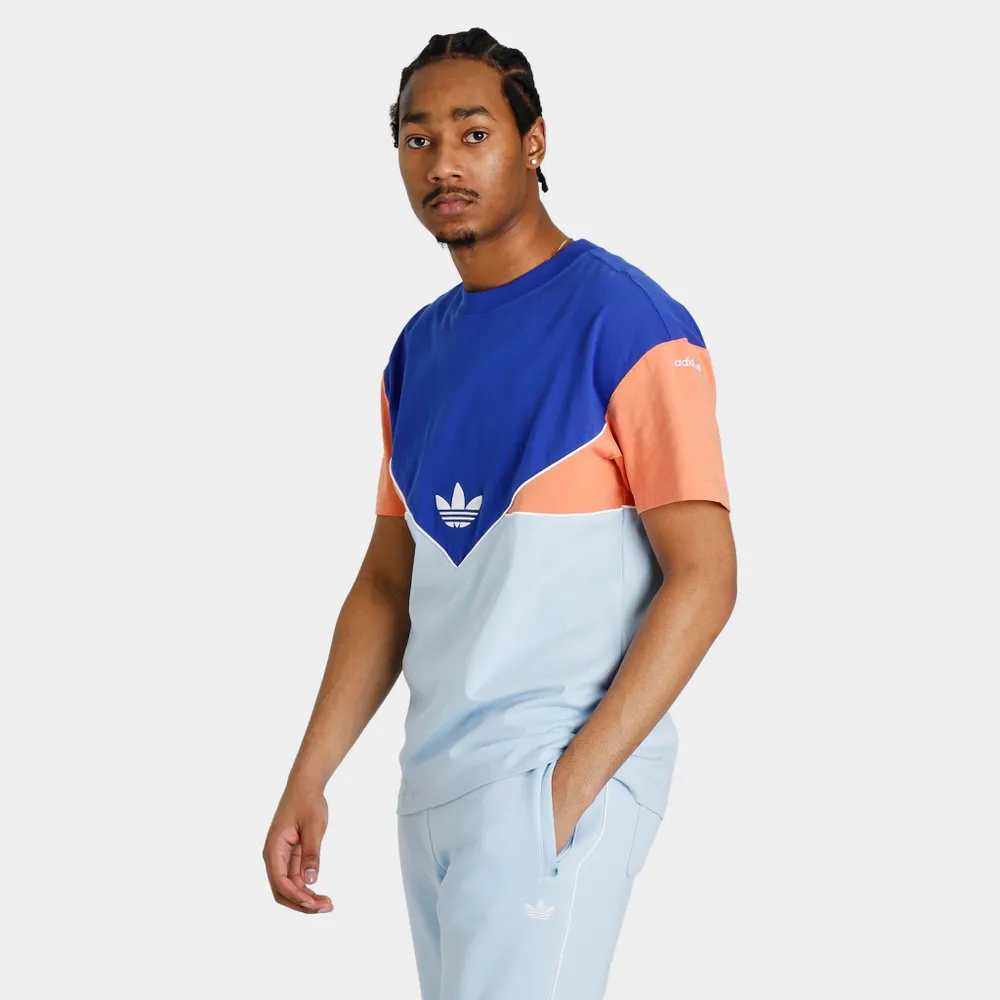 Adidas Originals Adicolor Seasonal Blue | Archive Semi T-shirt - Hazy / Copper Sky City Centre Lucid Bramalea Clear