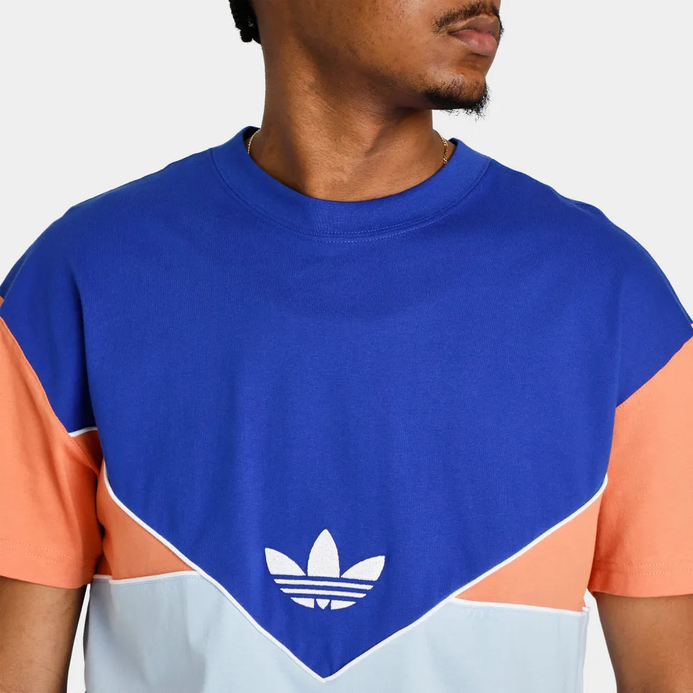 Adidas Originals Adicolor Seasonal Archive Sky T-shirt | - Clear Bramalea Lucid Blue Centre Semi Hazy / City Copper