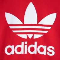 adidas Originals Juniors' Trefoil Crew Sweatshirt / Better Scarlet