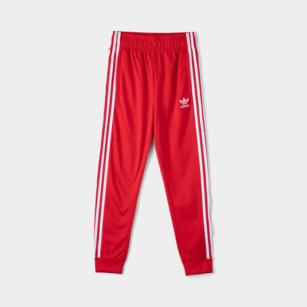adidas Originals Juniors’ Adicolor Superstar Track Pants / Better Scarlet