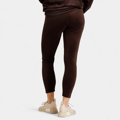 adidas Women's Velour Tights / Dark Brown