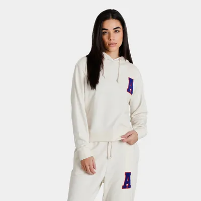 adidas Originals Women’s Small Logo Pullover Hoodie / Wonder White