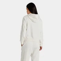 adidas Originals Women’s Small Logo Pullover Hoodie / Wonder White