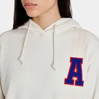 adidas Originals Women’s Small Logo Pullover Hoodie / Wonder White