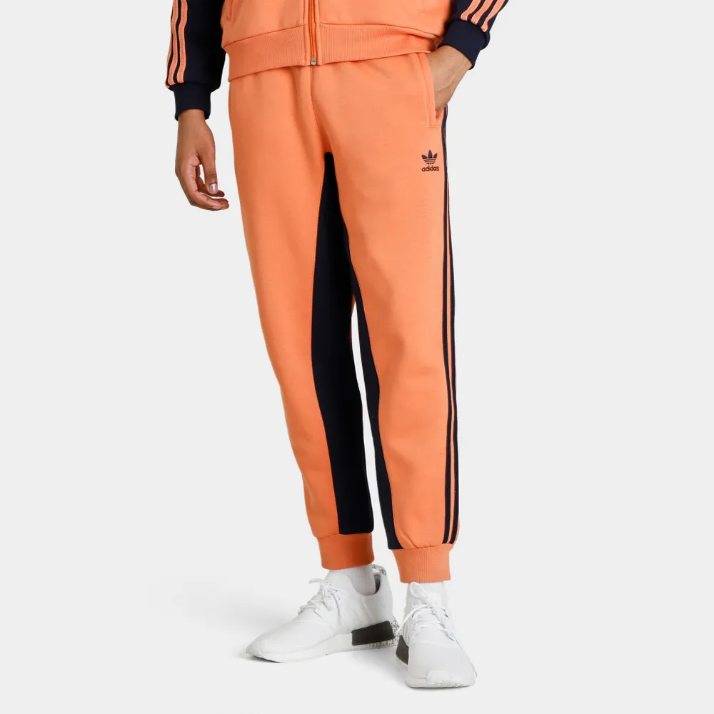 adidas Classics SST Track Pants Black Orange