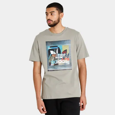 adidas Originals Graphics Off The Grid T-shirt / Silver Pebble