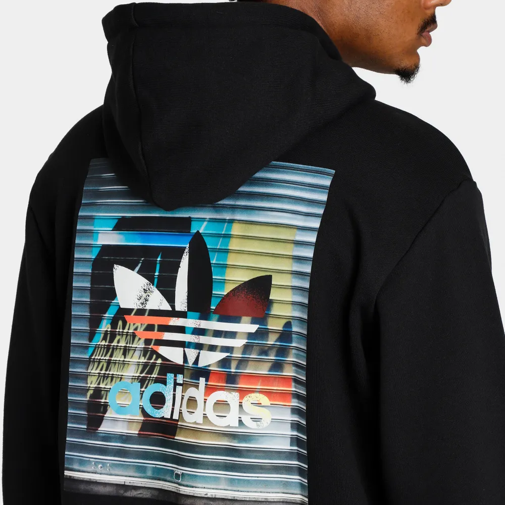 adidas Originals Graphics Off The Grid Pullover Hoodie / Black