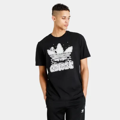 adidas Originals Fuzi Trefoil Series T-shirt / Black