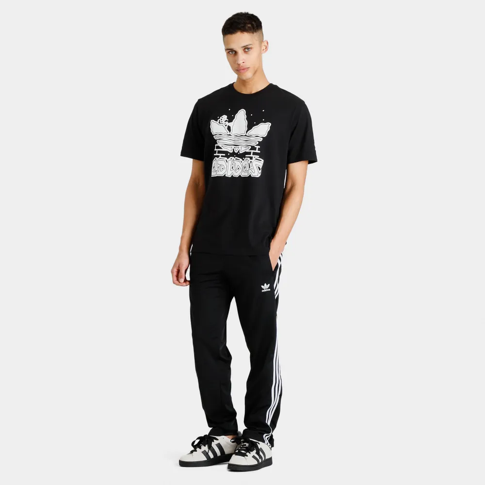 adidas Originals Fuzi Trefoil Series T-shirt / Black