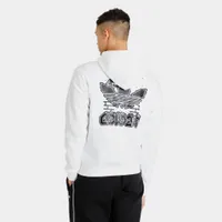 adidas Originals Fuzi Trefoil Series Pullover Hoodie / White