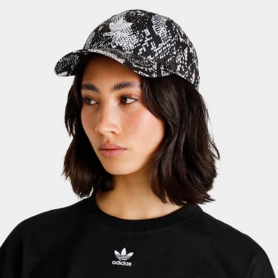 adidas Originals Women's Snake Graphic Baseball Cap Multicolour / Black