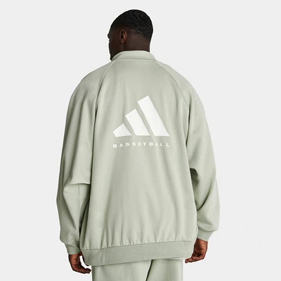 adidas Basketball Track Jacket / Halo Green