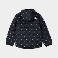 The North Face Junior Boys' Padded Jacket II / TNF Black Tossed Logo Print