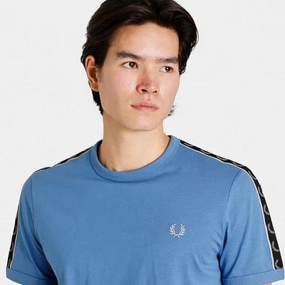 Fred Perry Taped Ringer T-Shirt / Twilight Blue