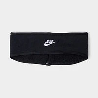 Nike Women's Club Fleece Headband Black / White