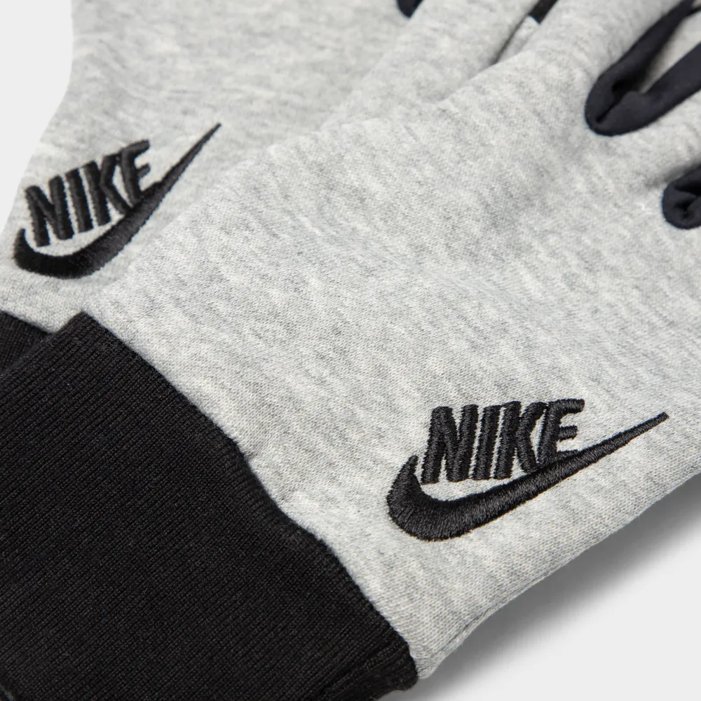 Nike Sportswear TG Club Fleece 2.0 Gloves Dark Grey Heather / Black - Black